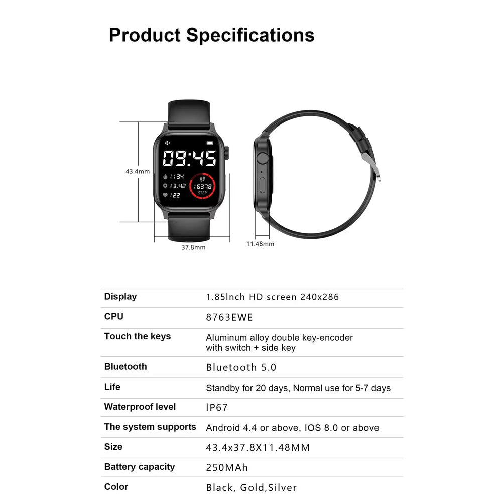 
                  
                    G93 New Smart Watch for Men & Women Sync Thyself
                  
                