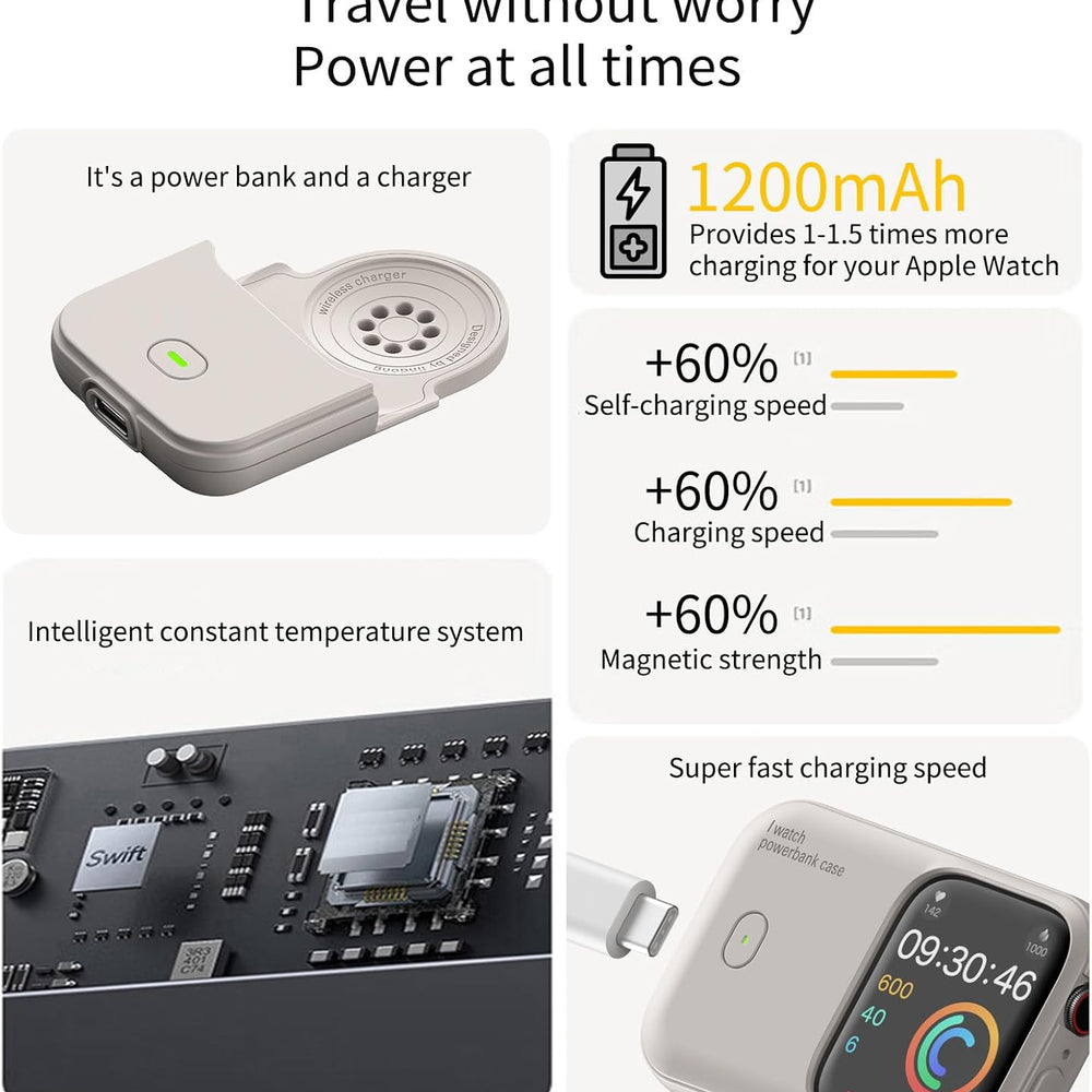 Pocket Power Apple Watch Charger